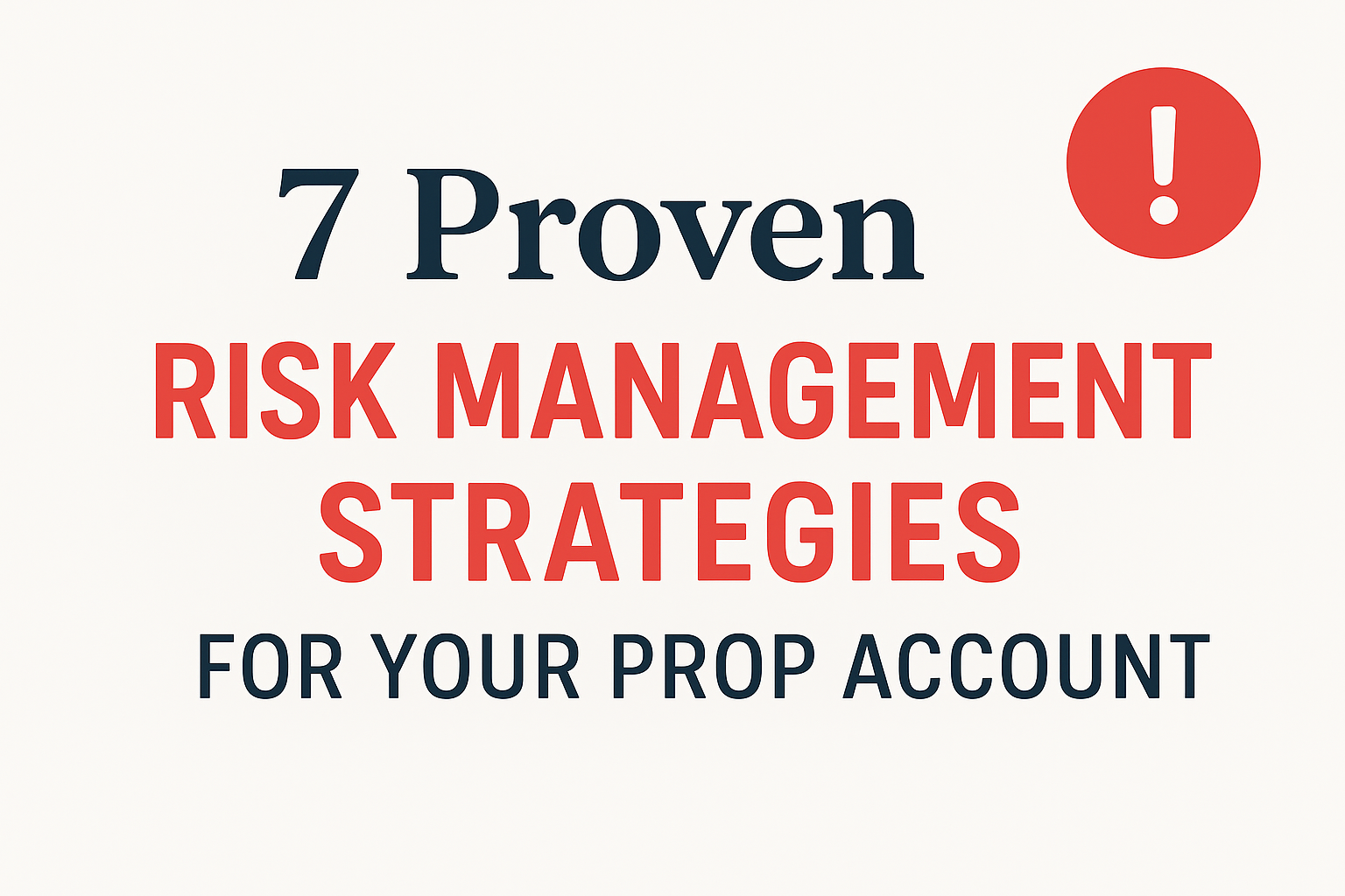 Read more about the article 7 Proven Risk Management Strategies for Prop Traders