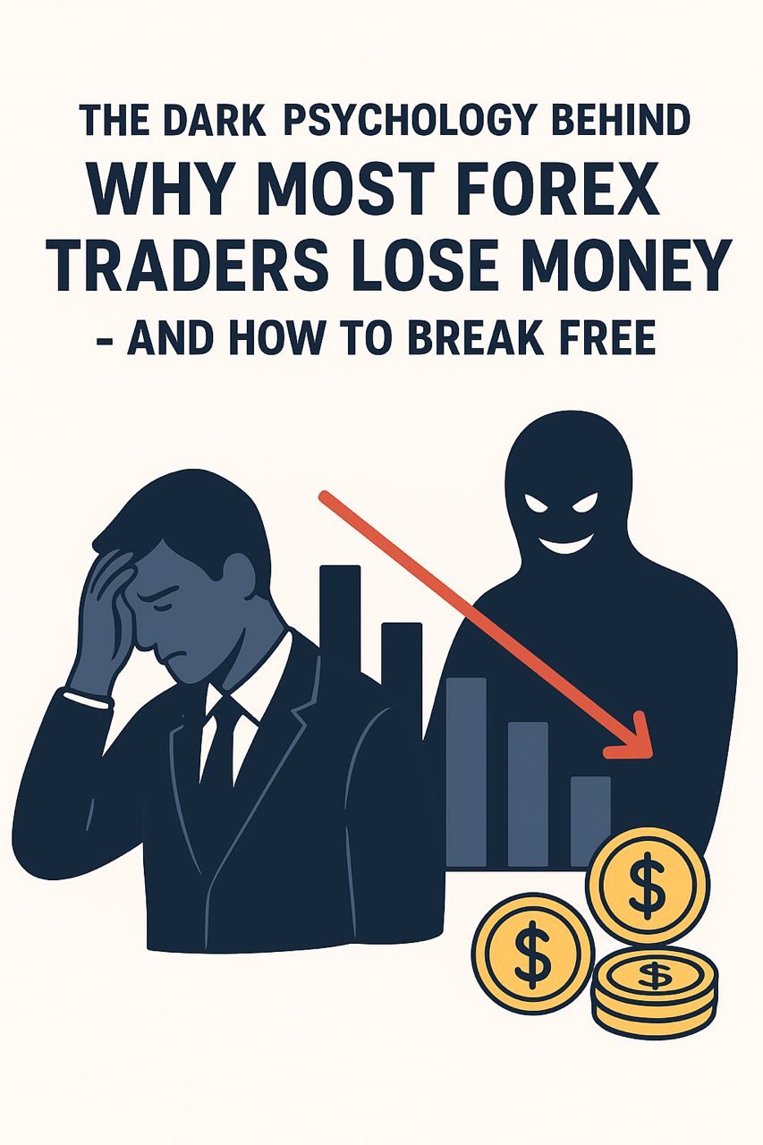You are currently viewing The Dark Psychology Behind Why Most Forex Traders Lose Money – And How to Break Free