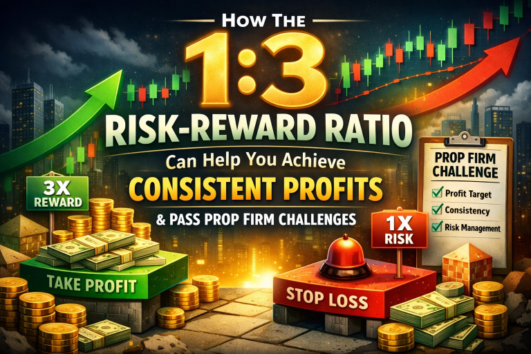 How the 1:3 Risk-Reward Ratio Can Help You Achieve Consistent Profits and Pass Prop Firm Challenges